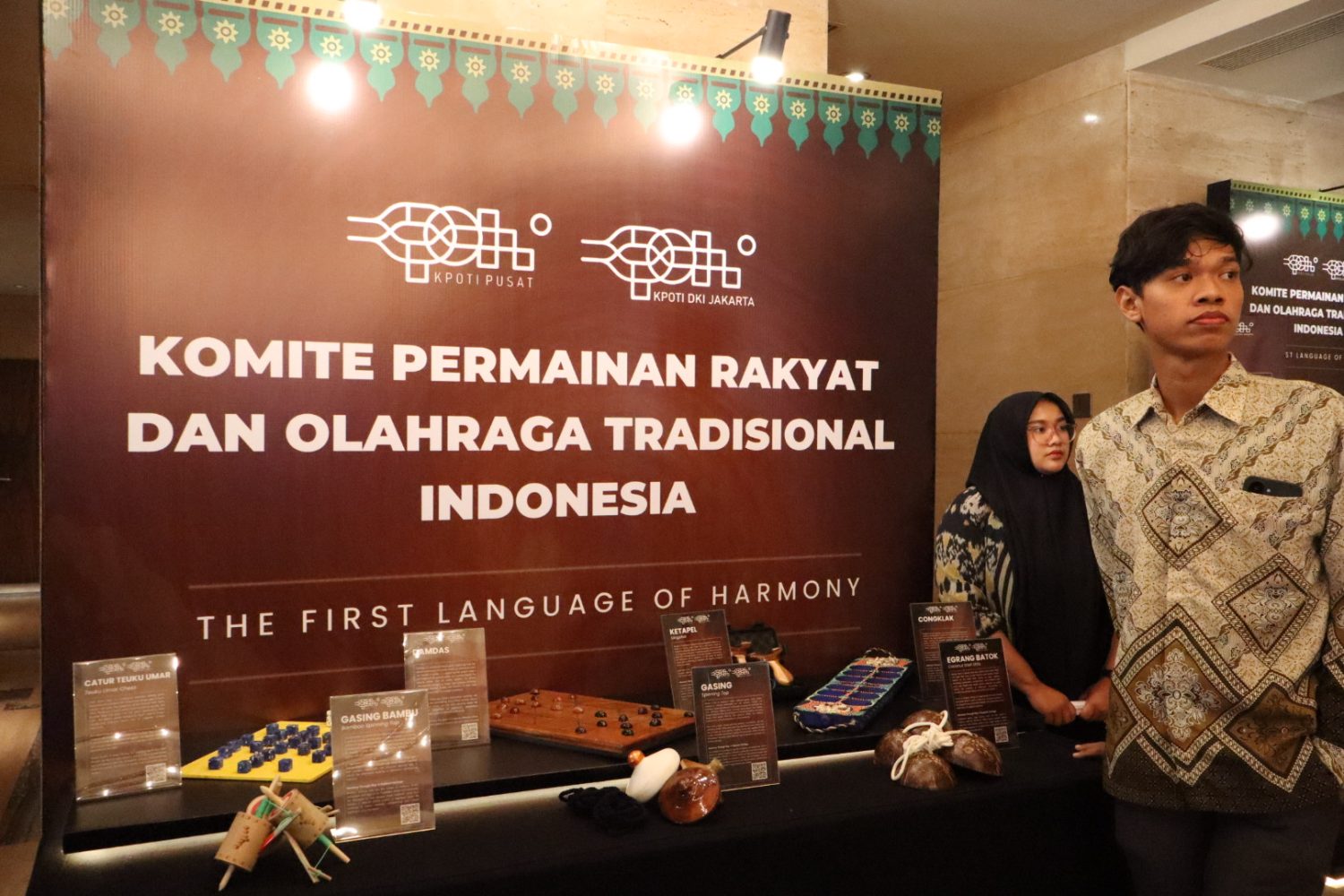 Foto pendukung KPOTI Perkenalkan Permainan Tradisional Indonesia di Harmony in Diversity Award 2026 1